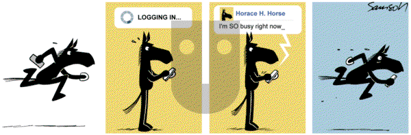 Dark Side of the Horse on Friday November 8, 2019 Comic Strip