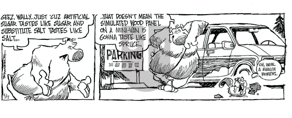 The Grizzwells on Tuesday May 17, 1994 Comic Strip