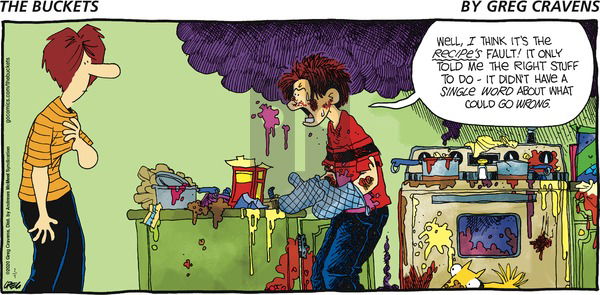 The Buckets on Sunday January 5, 2020 Comic Strip
