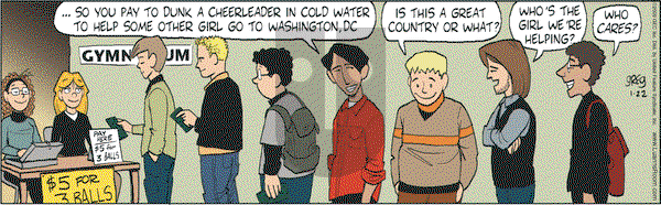 Luann on Thursday January 22, 2009 Comic Strip