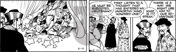 Alley Oop on Friday June 14, 1974 Comic Strip