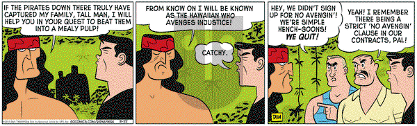 Rip Haywire on Saturday August 22, 2015 Comic Strip