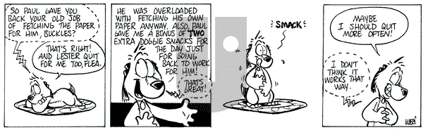 Buckles on Saturday May 3, 2025 Comic Strip