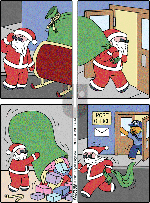 Buni on Monday December 23, 2019 Comic Strip
