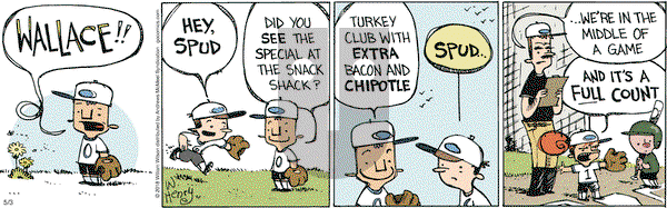Wallace the Brave on Thursday May 3, 2018 Comic Strip