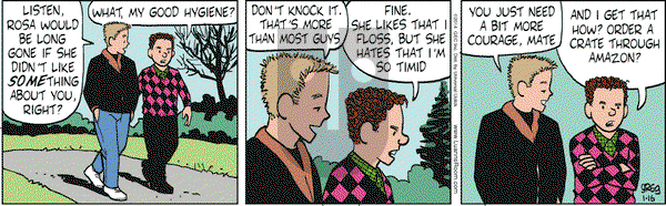 Luann on Thursday January 16, 2014 Comic Strip
