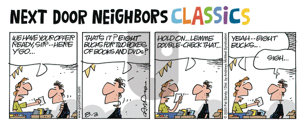 Next Door Neighbors on Saturday April 26, 2025 Comic Strip