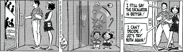 Rose is Rose on Monday April 12, 1999 Comic Strip