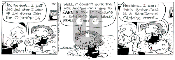 Soup to Nutz - Old on Friday February 15, 2002 Comic Strip