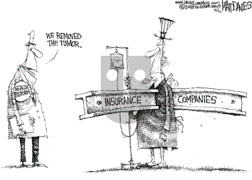 Matt Davies on Sunday December 20, 2009 Comic Strip