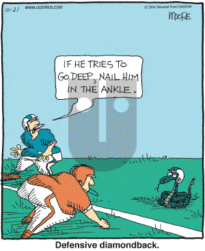 In the Bleachers - Thursday October 21, 2004 Comic Strip