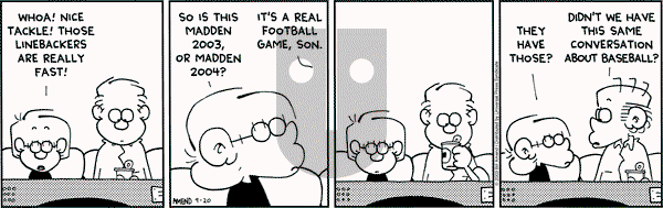 FoxTrot - Saturday September 20, 2003 Comic Strip