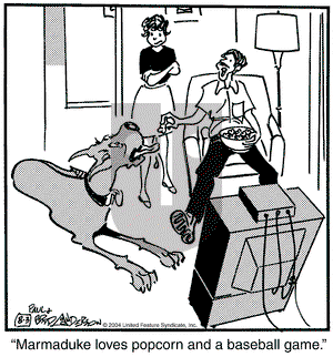 Marmaduke on Tuesday August 3, 2004 Comic Strip