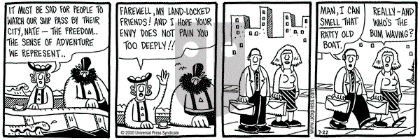 Overboard on Saturday July 22, 2000 Comic Strip