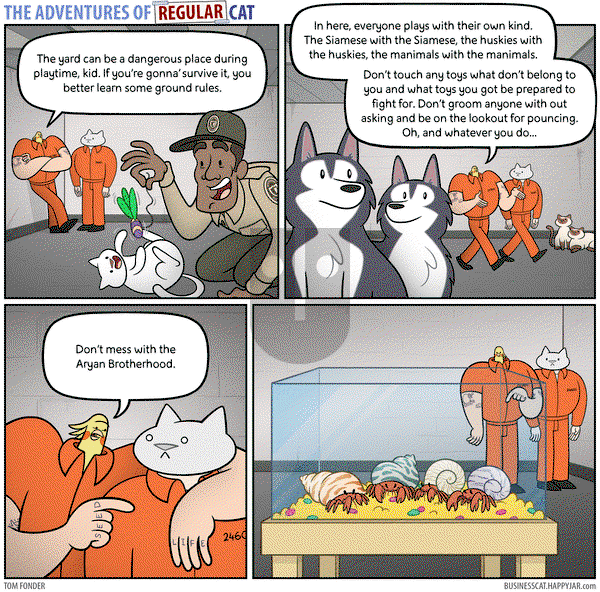The Adventures of Business Cat on Monday April 30, 2018 Comic Strip