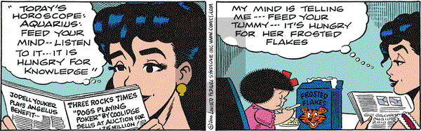 Nancy on Tuesday August 10, 2010 Comic Strip