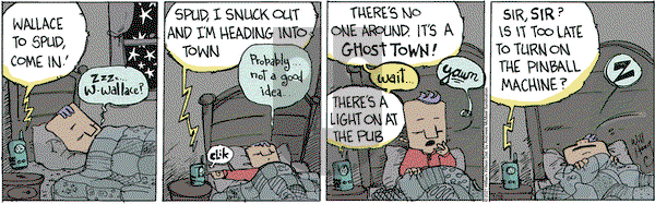 Wallace the Brave on Saturday January 16, 2021 Comic Strip