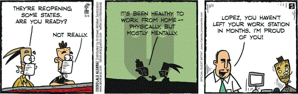 La Cucaracha on Thursday June 4, 2020 Comic Strip