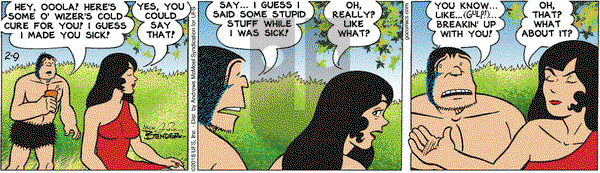 Alley Oop on Friday February 9, 2018 Comic Strip