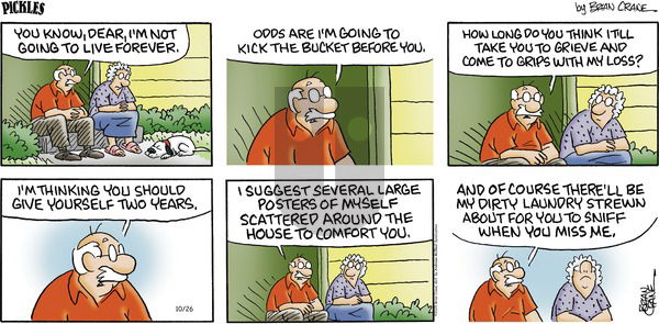 Pickles on Sunday October 26, 2025 Comic Strip