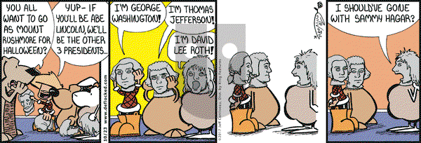 DeFlocked on Monday October 23, 2017 Comic Strip