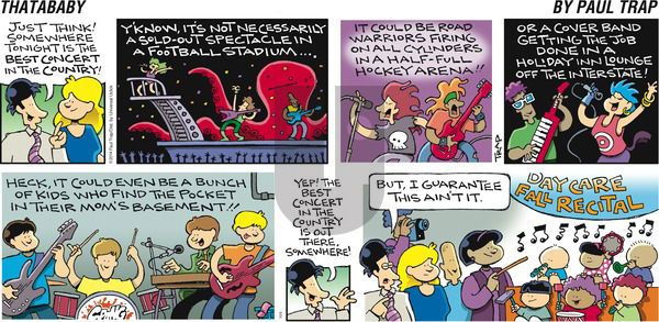 Thatababy - Sunday October 5, 2014 Comic Strip