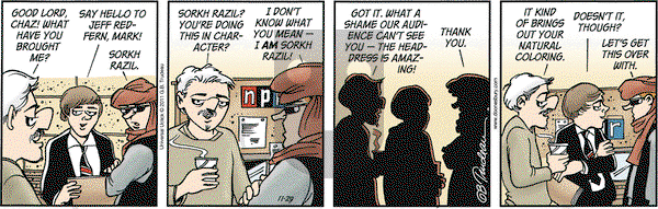 Doonesbury on Tuesday November 29, 2011 Comic Strip