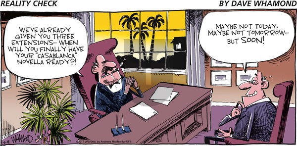 Reality Check on Sunday July 9, 2017 Comic Strip