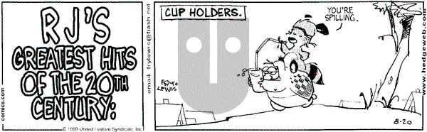 Over the Hedge on Saturday April 15, 2000 Comic Strip