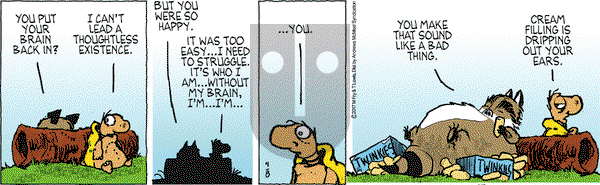 Over the Hedge on Saturday April 8, 2017 Comic Strip