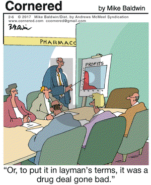 Cornered on Monday February 6, 2017 Comic Strip