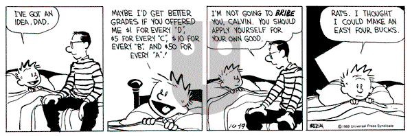 Calvin and Hobbes on Thursday October 19, 1989 Comic Strip