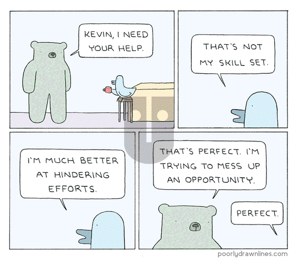 Poorly Drawn Lines on Wednesday December 26, 2018 Comic Strip