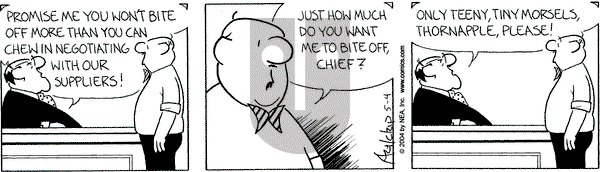 The Born Loser on Tuesday May 4, 2004 Comic Strip