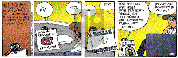 Get Fuzzy on Tuesday September 4, 2007 Comic Strip
