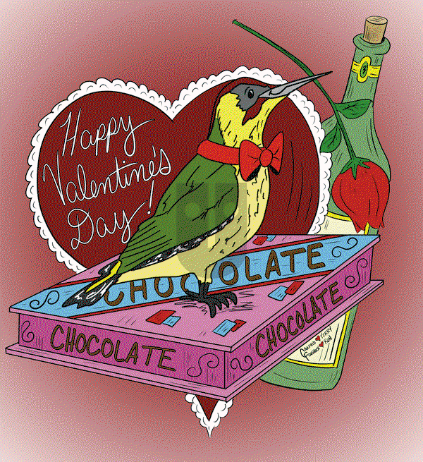 Yaffle on Friday February 14, 2025 Comic Strip