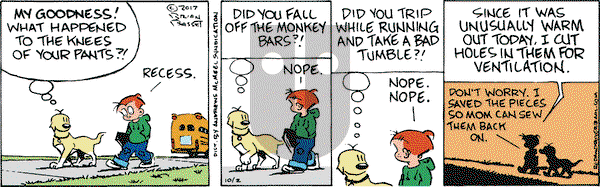 Red and Rover on Monday October 2, 2017 Comic Strip