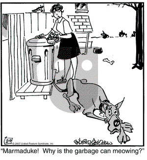 Marmaduke on Friday February 9, 2007 Comic Strip