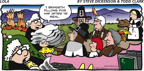 Lola on Thursday December 13, 2007 Comic Strip
