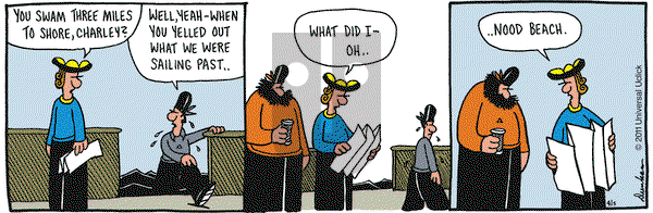 Overboard on Tuesday April 5, 2011 Comic Strip