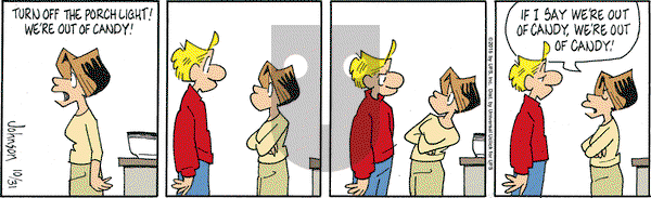 Arlo and Janis on Saturday October 31, 2015 Comic Strip