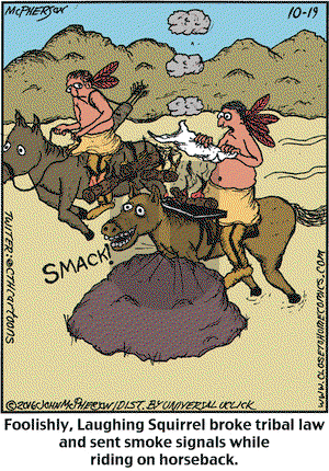 Close to Home on Wednesday October 19, 2016 Comic Strip