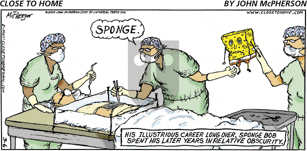 Close to Home on Sunday March 6, 2005 Comic Strip