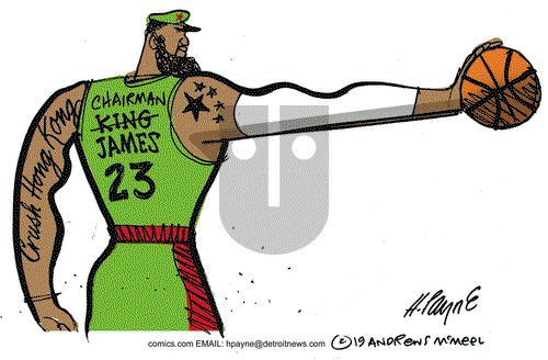 Henry Payne on Wednesday October 16, 2019 Comic Strip