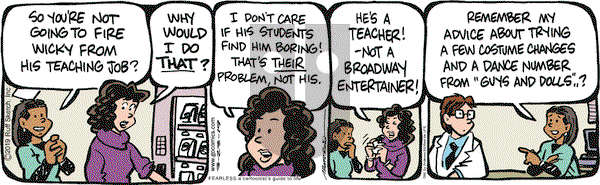 JumpStart on Saturday March 23, 2019 Comic Strip