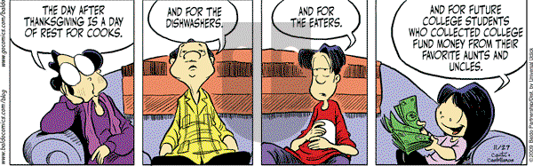 Baldo - Friday November 27, 2009 Comic Strip