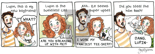 Breaking Cat News on Tuesday August 16, 2016 Comic Strip