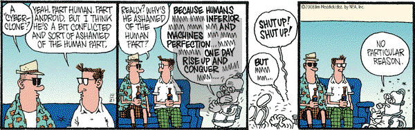 Monty on Tuesday October 21, 2008 Comic Strip