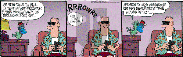 Monty on Saturday April 17, 2021 Comic Strip