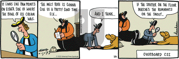 Overboard on Saturday July 9, 2005 Comic Strip